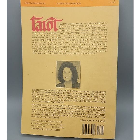 Tarot A New Handbook For The Apprentice By Eileen Connolly 1980 Classic Edition - Picture 2 of 13